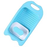 Fácil de usar: funciona bien, la pequeña tabla de lavado en el centro realmente ayuda a frotar artículos pequeños ropa interior de una manera que no puedes hacer con solo tus manos desnudas. lavar y un pequeño artículo de ropa, mucho más eficaz que las lavadoras de lavandería, no necesita electricidad, ahorra tiempo, muy recomendable