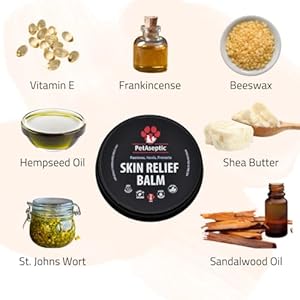 Skin Relief Balm Topical Skin Treatment for Dogs | Helps with Cuts Burns Rashes Wounds Dry Itchy Skin Hot Spots  Irritated Skin | Helps Restore Heal  Protect Skin | 2oz Tin  Cucciolini Doodles Skin relief balm topical skin treatment for dogs | helps with cuts burns rashes wounds dry itchy skin hot spots  irritated skin | helps restore heal  protect skin | 2oz tin   cucciolini doodles