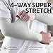 LUOLIIL VOE Arm Sleeves for Men & Women, UV Sun Protection Cooling Sleeves to Cover Arm Compression Sleeve for Cycling Golf Fishing Football (5 Pairs)