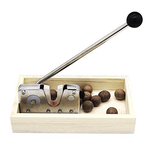Nut Cracker Pecan Manual Walnut Cracker Plier Opener Tool For Easy Cracking Nuts Hazelnuts Almonds Brazil Chestnut Desktop Wood Base for Walnuts Chestnuts Pecans Hazelnuts Almonds Kitchen Tools