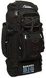 Andes Black Ramada 120L Extra Large Hiking Camping Backpack/Rucksack Luggage Bag