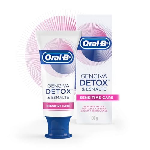 Creme Dental Tradicional Detox Sensitive Care, 102G, ORAL-B