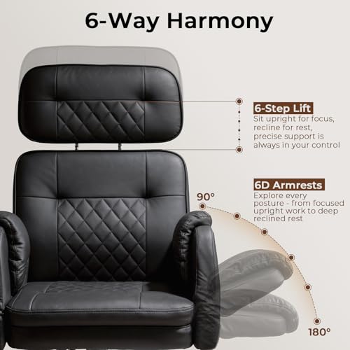 Luxury leather executive chair