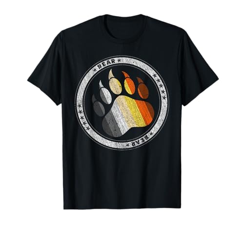 Bärentatze, Bear Community, Bär Gemeinschaft Gay Pride Bear T-Shirt