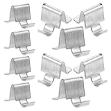 Clips de fixation pour étagères : clips permettent une application flexible et facilitent l’aménagement des rangements. clips métalliques pour étagères d’armoires