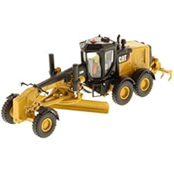 Cargador Frontal Caterpillar A Escala Caterpillar Diecast Masters 85520 - Grador de Motor 12M3 (Escala 1:87, 11,7 x 4,3 x 3,8 cm, a Partir de 14 años)