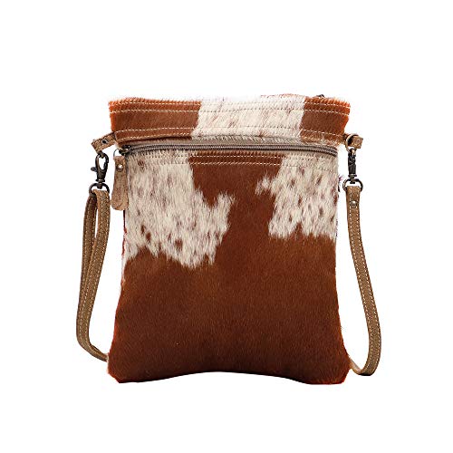 Image of Myra Bag Cowprint Purse - Cowprint Bags for Women, Over The Shoulder Purse