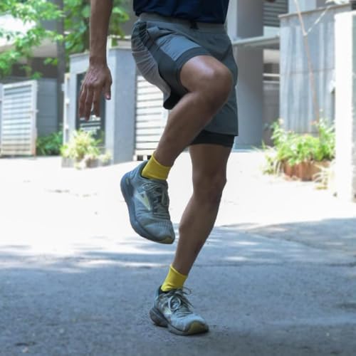 Image of HEELIUM Bamboo Athletic Socks for Men & Women | 3X Tougher & Durable, Ultra Soft & Blister Resistant | Perfect for Gym, Sports & Long Distance Running