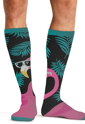 Image of Cherokee Compression Socks 10-15 mmHg Knee High 1 Pair Pack