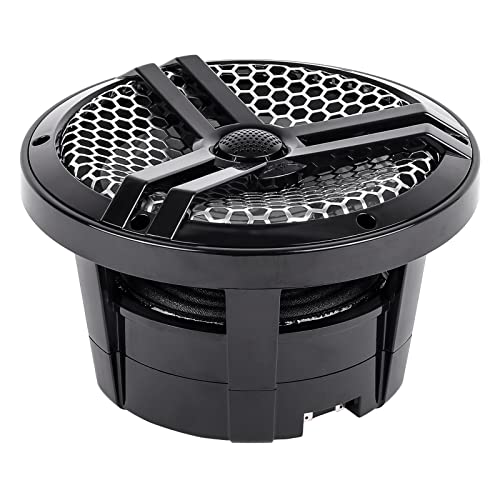 Image of Skar Audio SK8MB 8 inch 2-Way Marine Full Range 500 Watt Coaxial Speakers, Pair (Black)