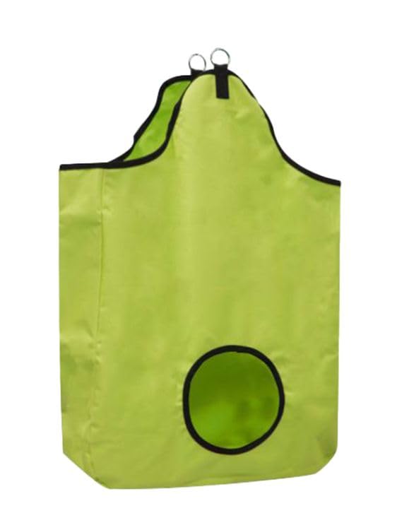 Showman Nylon Hay Bag (Lime)