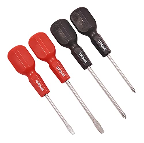 Amtech L0850 4 Piece Cabinet Handle Screwdriver Set