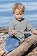 Disana WABENSTRICK-Pullover Kinder-Sommer-Pullover | 100% Bio-Merinowolle | Frühjahr Sommer Herbst | Baby Kleinkind Kind Unisex | Made in Germany | GOTS IVN Zertifiziert | Flieder Gr. 98-104