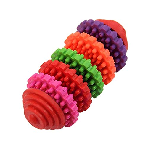 KUTKUT Durable 5 Colors Health Gear Gums Teething Chew Toy for Dogs & Cat (B09441HZRM) Amazon Price History, Amazon Price Tracker