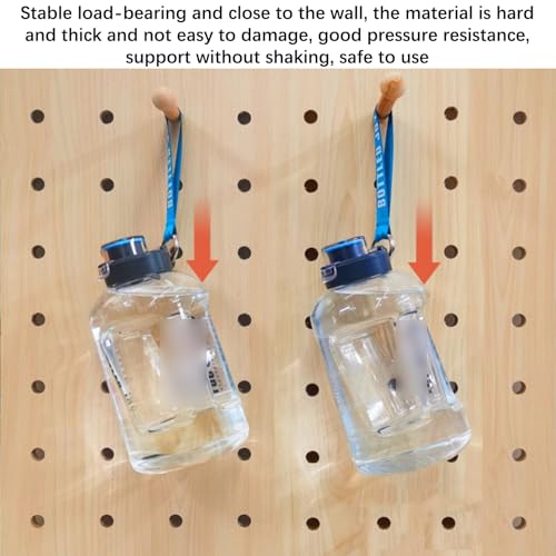Genérico Estante de Pared para Herramientas con Tablero Perforado para Garaje, Almacenamiento de Brocas, Juego de Llaves, Soportes, Kit Combinado de Tablero Perforado, Tablero Perforado de Montaje en