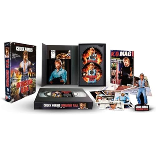 Invasion Usa - Combo Dvd + Blu-Ray - Vhs Box - Edtion Limitée