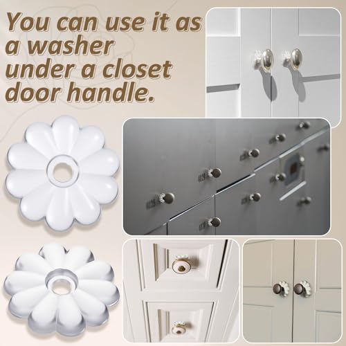 Arandelas de roseta con tornillos para botones de roseta de techo en casas móviles de 1-1/8" 4