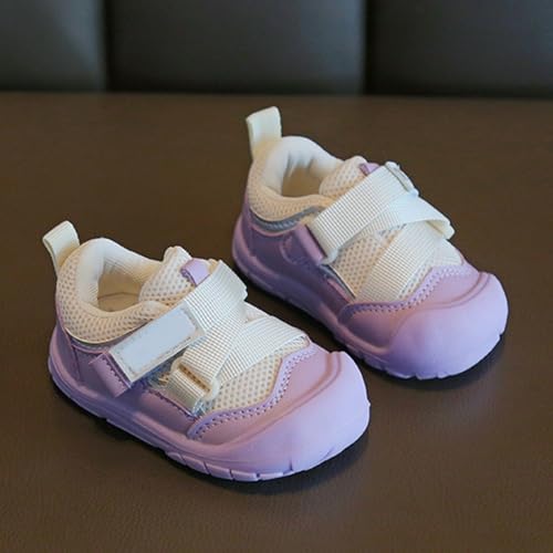 Baby Mesh Sneakers Toddler Boys Girls First Walkers Solid Sneakers Prewalkers Rubber Sole Comfortable Flat Shoes3