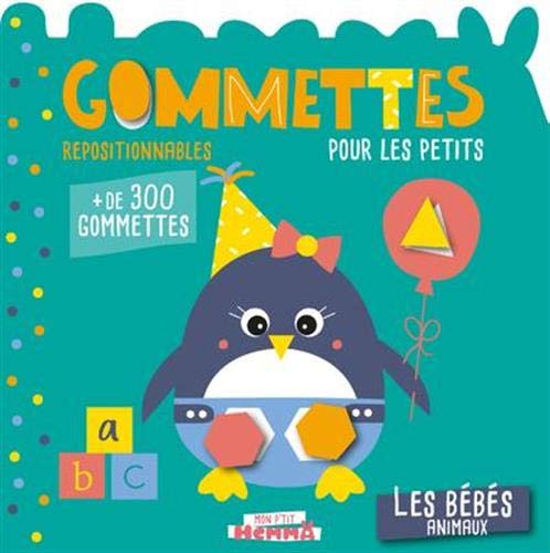 Mon P'tit Hemma - Gommettes pour les petits - Les bébés animaux