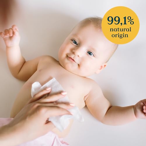 ATTITUDE Baby Wipes, Enriched with Oatmeal, Diaper Wipes for Babies and Newborn, Sensitive and Dry Skin, Dermatologically Tested, Vegan, Unscented, 72 Count - Image 3