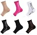 Produktbild 6 Paare Kompressionsstrümpfe/Fußmanschetten für Plantarfasziitis, für Schmerzlinderung, bei Fersenschmerzen, mit Fußgewölbe- und Knöchel-Unterstützung (L/XL)