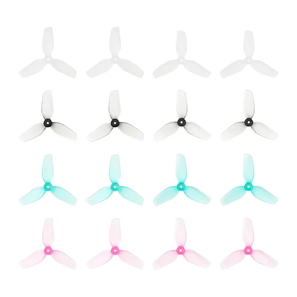 Do ultralekkich śmigieł BETAFPV 31 mm z 3 łopatkami i wałem 1,0 mm do silnika bezszczotkowego 0702 do drona Meteor65 Meteor65 Pro Air65(8Pair Mix color)