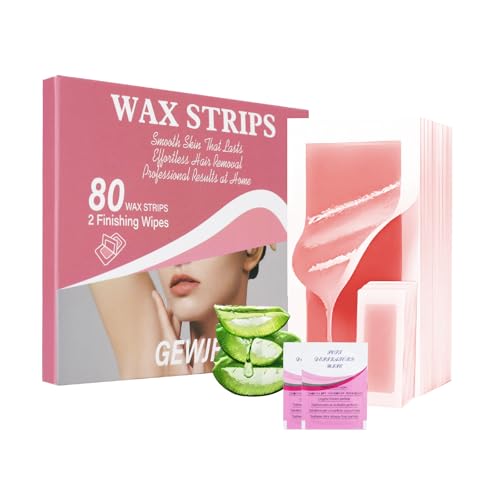 80PCS Wax Strips for Hair Removal