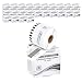 25 Rolls HouseLabels Compatible with Brother DK-2205 Continuous Paper Labels (2-4/9" x 100'; 62mm30.48m) - BPA Free!