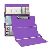 Whitecoat Clipboard® Trifold - Respiratory Therapy Edition (Lilac, Trifold)