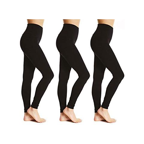Bonjour Women's Full Length Cotton Leggings Cover