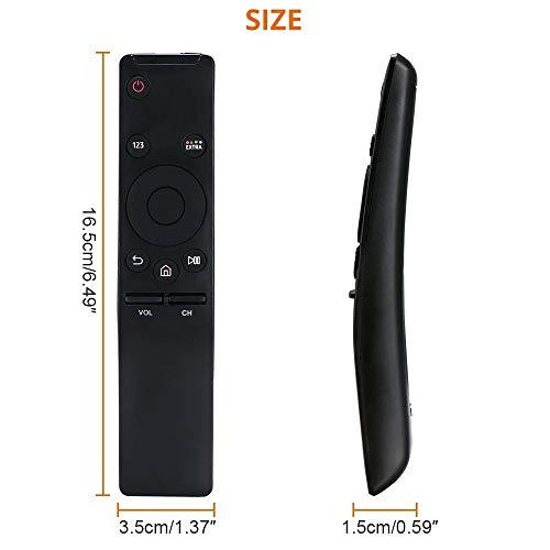 Image of MIH BN59-01259E Remote fit for Samsung 4K Curved Smart TV K5570 UA32K5570AULXL UA32K5570AUMXL UA40K5570AULXL UA40K5570AUMXL UA43K5570AU UA43K5570AUMXL UA49K5570AU UA49K5570AUMXL UA55K5570AUMXL