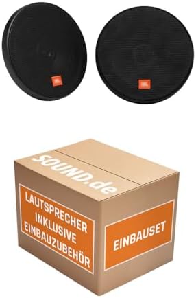 Lautsprecher Einbauset Für JBL Stage2 424 | 2-Wege 10cm Koax Auto Einbauzubehör Porsche Boxster (986)