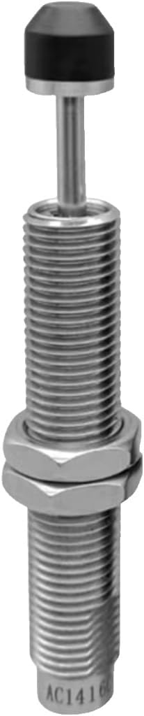 Hydraulic oil pressure buffer adjustable AC0404 0604 0806 1008 copper-free stainless steel(AC0805-1N)