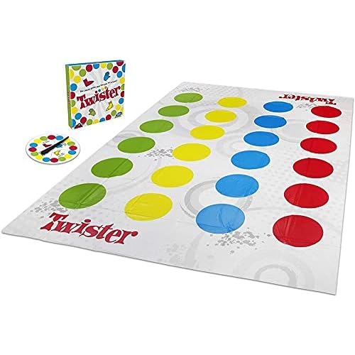 Hasbro Gaming Twister Game, Outdoor Family Games, Fun Party Game, Ages 6+