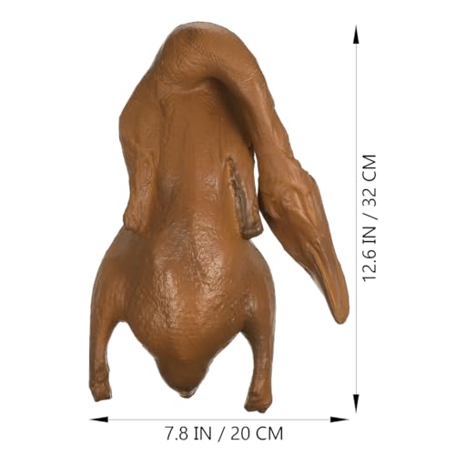 image for BESPORTBLE Thanksgiving Turkey - Fake Rotisserie Ducks Model Realistic