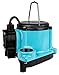 Little Giant WRSC-6 115-Volt, 1/3 HP, 2760 GPH Compact Under Sink Drainosaur Automatic Sump Pump/Basin System with 10-Ft. Cord, Black/Blue, 506065