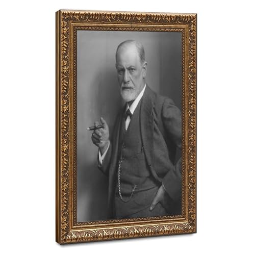 Cadre à suspendre Sigmund Freud : décoration murale pour bureau et salon 50x76