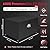 Zettum Fire Pit Cover Rectangular 48 Inch - Outdoor Fire Table Cover Rectangle Heavy Duty & Waterproof, 600D Patio Propane Gas Firepit Cover Rectangular Fade & Weather Resistant - 48 x 28 x 24 Inch