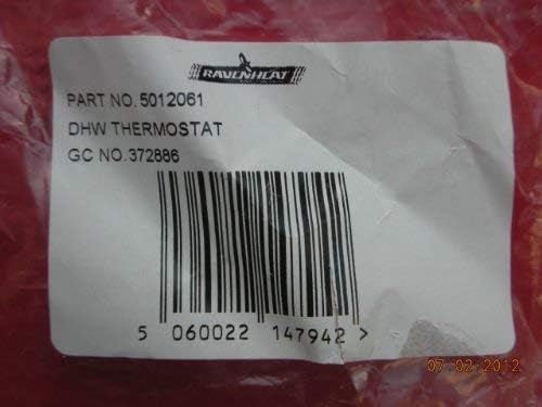Ravenheat RSF 820/20 820/20T DHW Thermostat 5012061 Domestic Hot Water