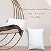 JA COMFORTS Duck Feather Down Bed Pillows for Sleeping(2 Packs)-King(20IN×36IN),High Filling Weight,600 Thread Count,Double-Layer Downproof Fabric Design,10% Duck Down,Cotton Cover,White
