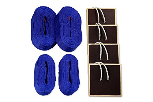 Pro Beach Court Line - Profi-voleibol de playa de terreno de juego de señalización, el regulable, con marcas para las 8 x 16 M y 9 x 18 M