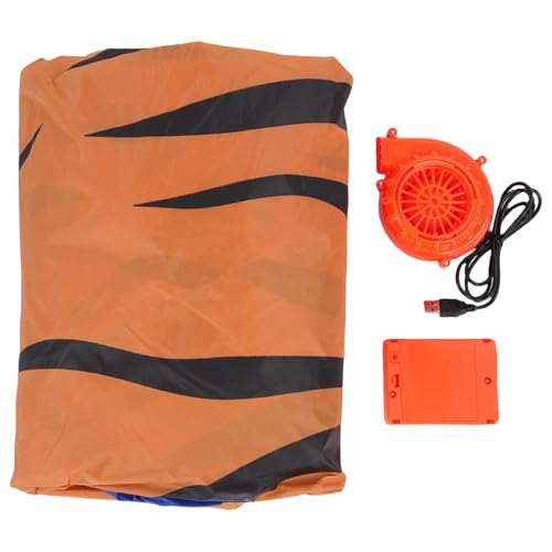 Costume de Tigre Gonflable en Polyester 210T Ultra Résistant avec Souffleur - 6