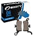 Sixity Front Organic Brake Pads 2009-2014 Yamaha YW125 Zuma 125 Set Full Kit Y Z A B D E Complete