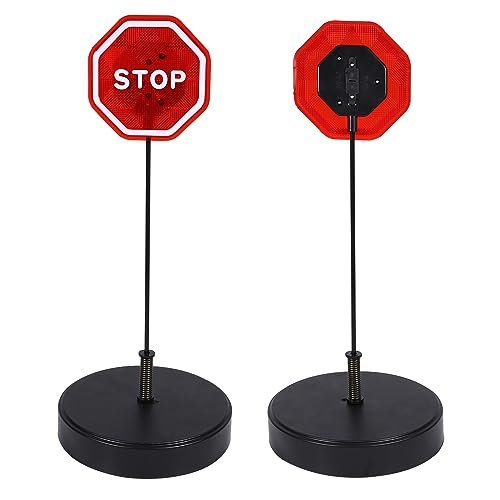 Ejoyous LED Parkstop Sensor, Blinkender LED Stoppsensor mit verstellbarem Ständer Parkassistent Stoppschild Einparkhilfe für Garagen Fahrzeug Rückwärts