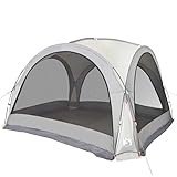 Carpa blanca impermeable – Carpa para jardín, camping y exterior | Ligero, estable y protección UV | perfecto para fiestas y eventos