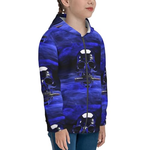 Stone Kid Hoodies Boys Zip Up Sweatshirts Girls Pullover with Pocket4