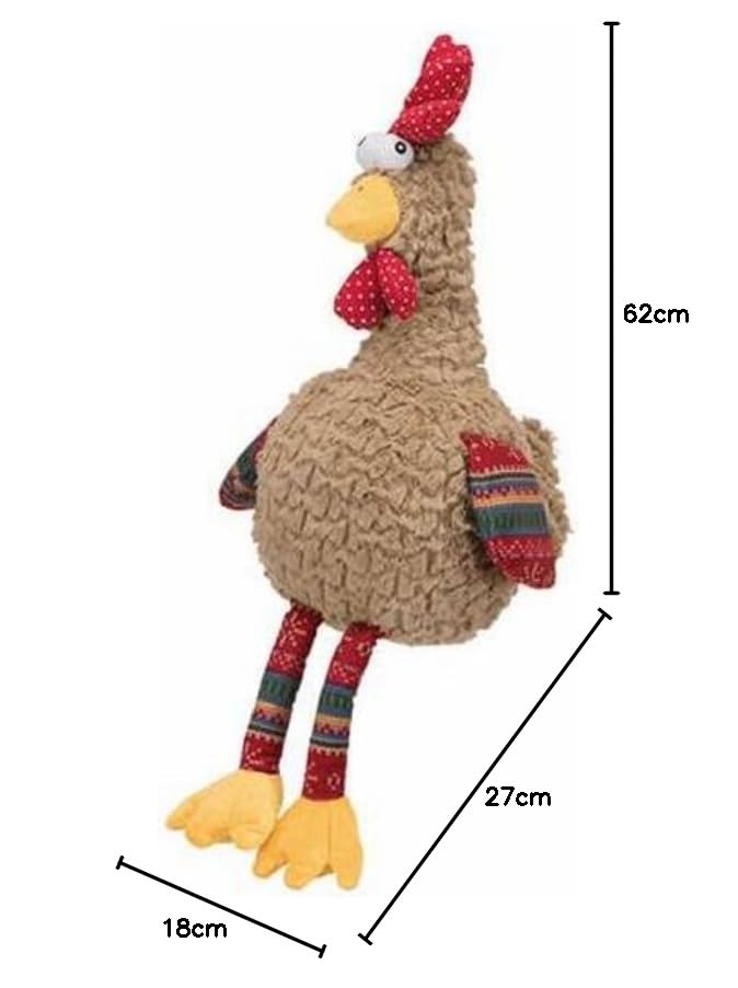 TRIXIE Plüsch Hahn Hundespielzeug - 35865