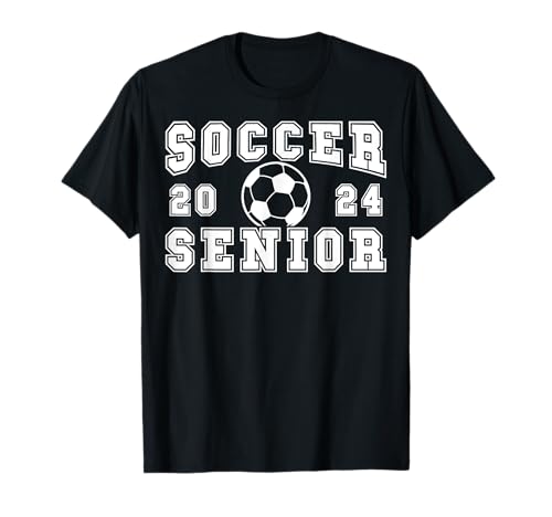 Fútbol Senior Night Soccer Senior 2024 Idea de fiesta de graduación Camiseta