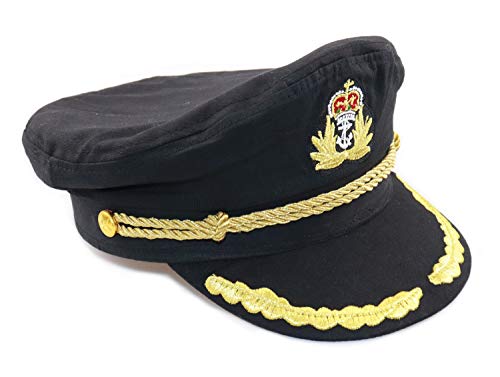 Geekbuzz Cappello del Capitano della Maglia Unisex...