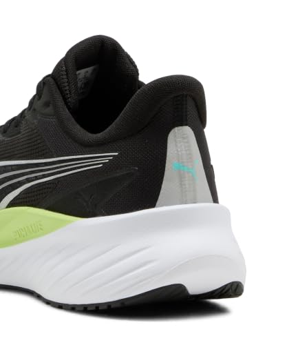 PUMA Erwachsene Pounce Lite 2 Laufschuhe 38, Black Intense Mint Sunny Lime Green – Ansicht 3